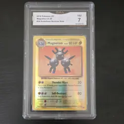 Pokemon Magneton 38/108 Evolutions Stage 1 80 HP Reverse Holo GMA NM 7 English - Image 1