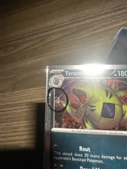 Tyranitar 135/193 *SWIRL* Paldea Evolved Promo Cosmos Holo Rare Pokemon TCG MINT - Image 2