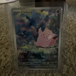 Clefairy 094/088 (IR) Pokemon TCG Perfect Order Full-Art Illustration Rare NM - Image 1