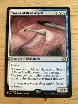 Swans of Bryn Argoll 199/249 The List Mystery Booster 2 MB2 MTG NM - Image 1