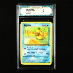 TQG 9 MINT 1999 Pokemon ENG Psyduck #53/62 C - Image 1