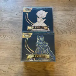 Pokemon TCG Mega Evolution ETB Elite Trainer Box Lucario & Gardevoir Pair Sealed - Image 2