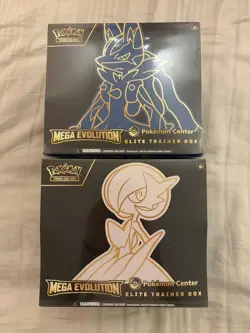 Pokemon TCG Lucario & Gardevoir Mega Evolution Pokemon Center ETB Sealed - Image 1