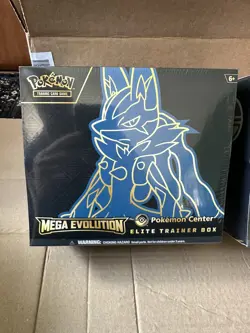 Pokemon TCG Lucario & Gardevoir Mega Evolution Pokemon Center ETB Sealed - Image 2