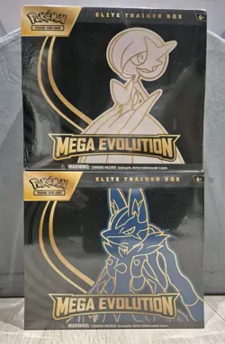 ✨ Pokemon TCG Mega Evolution ETB x2 - Gardevoir & Lucario - NEW FACTORY SEALED✨ - Image 1
