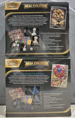 ✨ Pokemon TCG Mega Evolution ETB x2 - Gardevoir & Lucario - NEW FACTORY SEALED✨ - Image 2
