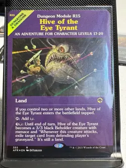 Hive of the Eye Tyrant Showcase R Foil #355 | Adventures Realms AFR | MTG - Image 3