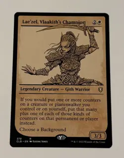 MTG Lae'zel, Vlaakith's Champion - Showcase Battle for Baldur’s Gate CLB NM - Image 1