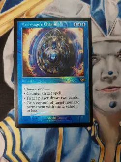 Archmage's Charm FOIL RETRO MTG Modern Horizons Rare Blue Instant Near-Mint x1 - Image 2