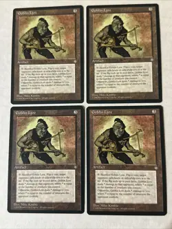 Goblin Lyre X4 Fallen Empires Ex Condition See Pics Front Back Mtg - Image 1