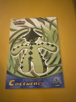Topps Pokemon Advanced Card Cacturne 2003 Nintendo #21 NM - Image 1
