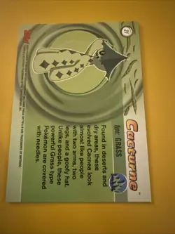 Topps Pokemon Advanced Card Cacturne 2003 Nintendo #21 NM - Image 2
