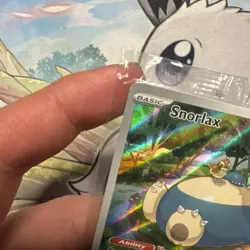 Pokemon TCG Snorlax SVP 051 Scarlet & Violet 151 Promo Card Sealed - Image 2