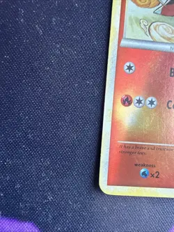 Growlithe 65/123 Heartgold & Soulsilver Reverse Holo 2010 Pokemon Card LP - Image 5