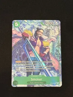 Smoker (Alt Art) OP10-030 SR Royal Blood - ONE PIECE Card Game English Near Mint - Image 1