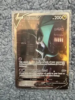 Noivern V - 196/203 - Alternate Art - Evolving Skies - Pokemon Card - NM/M - Image 1