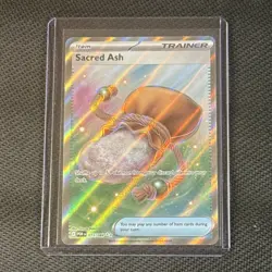 Pokemon Sacred Ash 115/088 Trainer-Item Full Art Holo Card - Image 1