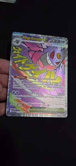 Mega Gengar EX Attack Rare Pokemon Card 269/217 Ascended Hereos - Image 2