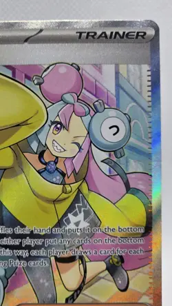 Pokemon TCG Paldea Evolved Iono Holo Ultra Rare Full Art Card 254/193 - Image 4