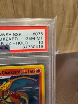 PSA 10 2022 Delivery Charizard #075 Promo Pokemon Card English Gem Mint - Image 3