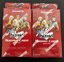 CARD SMITHS STREET FIGHTER ALHPA WARRIORS DREAMS SEALED PACKS 2 - Image 1