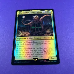 MTG The Master Transcendent Foil PIP 0006 Fallout Trading Card TCG - Image 1