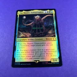 MTG The Master Transcendent Foil PIP 0006 Fallout Trading Card TCG - Image 2