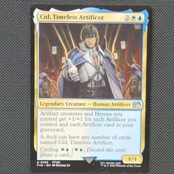 Cid, Timeless Artificer - FIN 0418 NM Final Fantasy MTG Magic pack fresh - Image 1