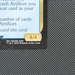 Cid, Timeless Artificer - FIN 0418 NM Final Fantasy MTG Magic pack fresh - Image 4