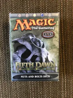 MTG FIFTH DAWN NUTS AND BOLTS THEME DECK FREE SHIP - Image 1