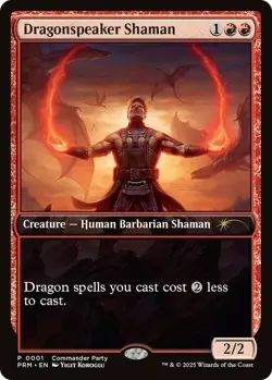 Dragonspeaker Shaman - WPN & Gateway Promos - Foil NM, English MTG WPN & Gateway - Image 1