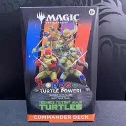 Magic the Gathering Teenage Mutant Ninja Turtles Commander Deck ENG Sealed NEW - Image 1