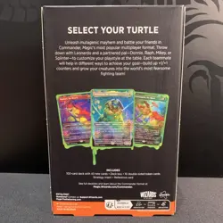 Magic the Gathering Teenage Mutant Ninja Turtles Commander Deck ENG Sealed NEW - Image 2