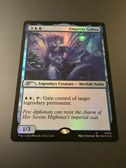 MTG Secret Lair #9998 Empress Galina Foil NM - Image 1