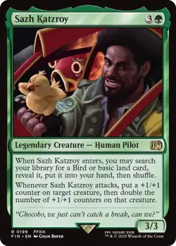 Sazh Katzroy 199 FINAL FANTASY NM EN - Image 1