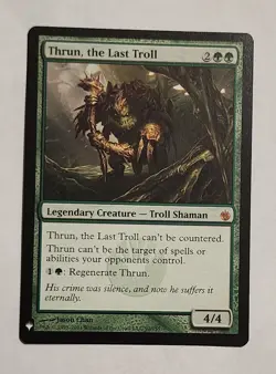 MTG Thrun, the Last Troll - Mirrodin Besieged Regular - NM Magic The Gathering - Image 1