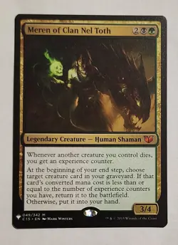 MTG Meren of Clan Nel Toth - The List Reprints Regular - NM Magic The Gathering - Image 1