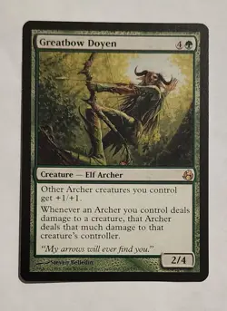 MTG Greatbow Doyen - Morningtide Regular - NM Magic The Gathering - Image 1