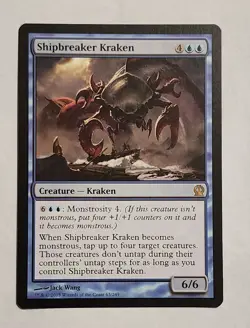 MTG Shipbreaker Kraken - Theros Regular - NM Magic The Gathering - Image 1
