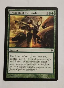 MTG Triumph of the Hordes - New Phyrexia Regular - LP Magic The Gathering - Image 1