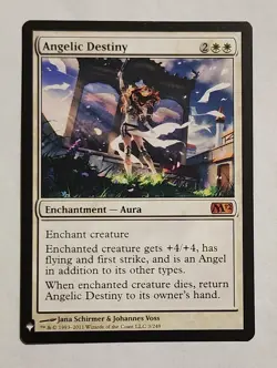 MTG Angelic Destiny - The List Reprints Regular - NM Magic The Gathering - Image 1