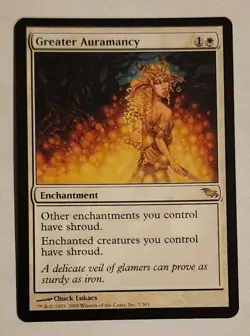 MTG Greater Auramancy - Shadowmoor Regular - NM Magic The Gathering - Image 1
