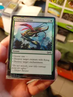 Crushing Canopy Foil Ultimate Masters NM MTG- 161/254 - Image 1
