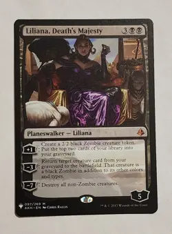 MTG Liliana, Death's Majesty - The List Reprints Regular NM Magic The Gathering - Image 1