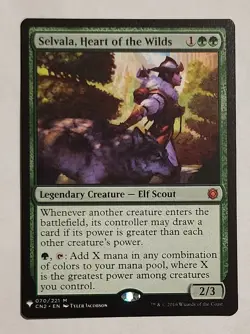 MTG Selvala, Heart of the Wilds - The List Reprints Regular - NM Magic - Image 1