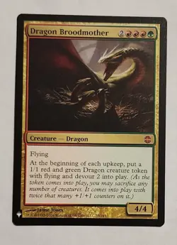 MTG Dragon Broodmother - The List Reprints Regular - NM Magic The Gathering - Image 1