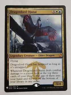 MTG Dragonlord Ojutai - The List Reprints Regular - NM Magic The Gathering - Image 1