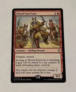 MTG Elturel Survivors - Commander Legends: Battle For Baldur’s Gate NM - Image 1