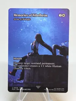 Memories of Nibelheim Stroke of Midnight (Showcase) X1 FCA MTG Final Fantasy FB1 - Image 1