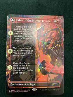 MTG Fable Of The Mirror Breaker Store Championship Promo Foil MTG Magic #P0044 - Image 1